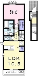 ハイブリッジ鵠沼IIの物件間取画像